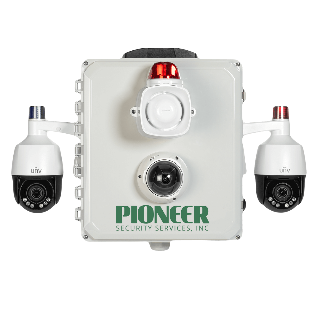 mobile security trailer rental from Pioneer Security